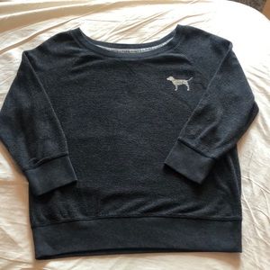 Pink long sleeve top- size large